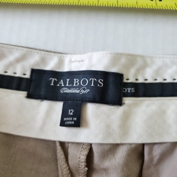 Talbots Viscose Wool Blend Trouser Pant - Picture 9 of 15